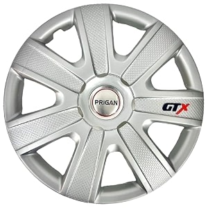 prigan wheel cover for ms 14 inch silver wheel cap available in 12131415 inch set of 4 pcs press fitting model- gtx-silver-14