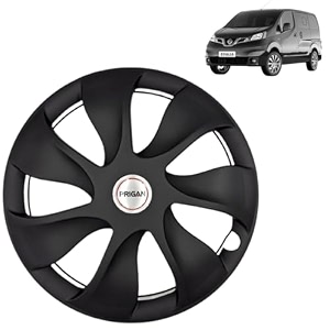 prigan wheel cover for nissan evalia 14 inch black wheel cap available in 12131415 inch set of 4 pcs press fitting model- urban-black-14