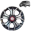 PRIGAN Wheel Cover for Nissan EVALIA 14 Inch Grey Silver Wheel Cap (Available in 12,13,14,15,16,17 Inch) (Set of 4 Pcs) (Press Fitting) Model- KIA-GTLINE DC-14