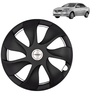 prigan wheel cover for optra 14 inch black wheel cap available in 12131415 inch set of 4 pcs press fitting model- urban-black-14