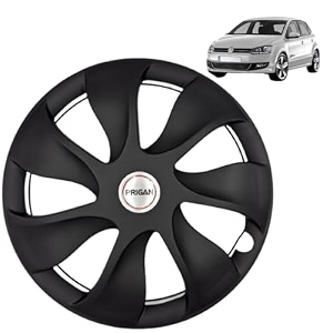 prigan wheel cover for polo 15 inch black wheel cap available in 15 inch set of 4 pcs press fitting model- urban black-15
