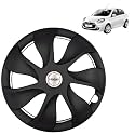 PRIGAN Wheel Cover for PULSE2 14 Inch Black Wheel Cap (Available in 12,13,14,15 Inch) (Set of 4 Pcs) (Press Fitting) Model- URBAN-Black-14