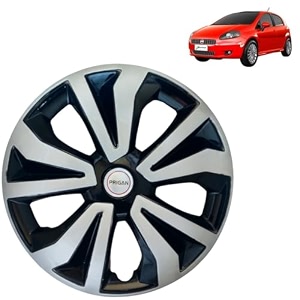 prigan wheel cover for punto3 14 inch black silver wheel cap available in 14 inch set of 4 pcs press fitting model- tgo-t1-dc-14