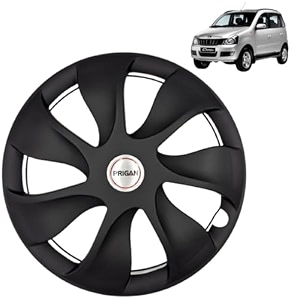 prigan wheel cover for quanto 15 inch black wheel cap available in 15 inch set of 4 pcs press fitting model- urban black-15