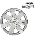 PRIGAN Wheel Cover for RANAULT Pulse Old 14 Inch Silver Wheel Cap (Available in 12,13,14,15 Inch) (Set of 4 Pcs) (Press Fitting) Model- GTX-SILVER-14