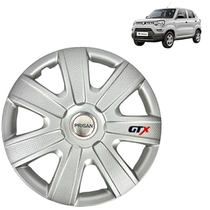 prigan wheel cover for spresso 14 inch silver wheel cap available in 12131415 inch set of 4 pcs press fitting model- gtx-silver-14