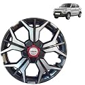 Prigan Wheel Cover for SPRESSO 14 Inch Grey Silver Wheel Cap (Available in 12,13,14,15,16,17 Inch) (Set of 4 Pcs) (Press Fitting) Model- KIA-GTLINE DC-14