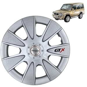 prigan wheel cover for sumo gold 15 inch silver wheel cap available in 1213141516 inch set of 4 pcs press fitting model- gtx silver-15