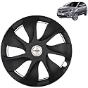 Prigan Wheel Cover for TATA Bolt XT 15 Inch Black Wheel Cap (Available in 15 Inch) (Set of 4 Pcs) (Press Fitting) Model- Urban Black-15