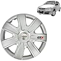 Prigan Wheel Cover for TATA Indica 14 Inch Silver Wheel Cap (Available in 12,13,14,15 Inch) (Set of 4 Pcs) (Press Fitting) Model- GTX-SILVER-14