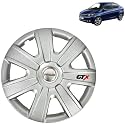 Prigan Wheel Cover for TATA TIGOR 14 Inch Silver Wheel Cap (Available in 12,13,14,15 Inch) (Set of 4 Pcs) (Press Fitting) Model- GTX-SILVER-14