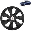 PRIGAN Wheel Cover for TATA TIGOR 14 Inch Black Wheel Cap (Available in 12,13,14,15 Inch) (Set of 4 Pcs) (Press Fitting) Model- URBAN-Black-14