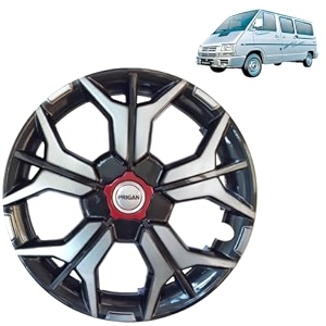 prigan wheel cover for tata winger old shape only 14 inch grey silver wheel cap available in 121314151617 inch set of 4 pcs press fitting model- kia-gtline dc-14