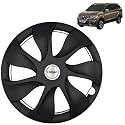 Prigan Wheel Cover for TRIBER 15 Inch Black Wheel Cap (Available in 15 Inch) (Set of 4 Pcs) (Press Fitting) Model- Urban Black-15