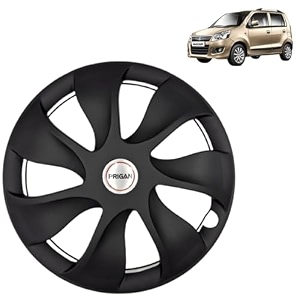 prigan wheel cover for wagonr vxi only 14 inch black wheel cap available in 12131415 inch set of 4 pcs press fitting model- urban-black-14