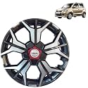 PRIGAN Wheel Cover for WAGONR (VXI ONLY) 14 Inch Grey Silver Wheel Cap (Available in 12,13,14,15,16,17 Inch) (Set of 4 Pcs) (Press Fitting) Model- KIA-GTLINE DC-14