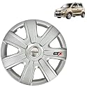 Prigan Wheel Cover for WAGONR (VXI ONLY) 14 Inch Silver Wheel Cap (Available in 12,13,14,15 Inch) (Set of 4 Pcs) (Press Fitting) Model- GTX-SILVER-14