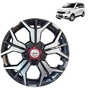PRIGAN Wheel Cover for Xylo 15 Inch Grey Silver Wheel Cap (Available in 12,13,14,15,16,17 Inch) (Set of 4 Pcs) (Press Fitting) Model- KIA-GTLINE DC-15