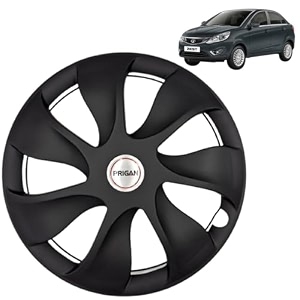 prigan wheel cover for zest 15 inch black wheel cap available in 15 inch set of 4 pcs press fitting model- urban black-15