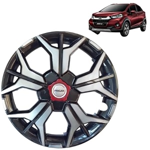 prigan wrv grey silver 16 inch wheel cover for wrv set of 4 pcs press fitting model- sharp_dc_16