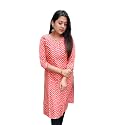 Prijam Traditional Straight Long Kurti Mashru Leriya