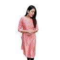 Prijam Traditional Straight Long Kurti Mashru Leriya
