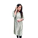 Prijam Traditional Straight Long Kurti Mashru Leriya