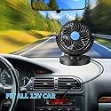 Car Fan 12V 360 Degree RoCompatible with T-atable High Speed Quiet Strong Dashboard Auto Cooling Air Fan - Compatible with H-onda C-RV Type 4 (2009-2012)