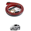 Carbon Finish Trimmable Car Spoiler Car Lip Spoiler with Dual Adhesive Tape Compatible with A-ccent