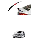 Spoiler Three Part Adjustable Trimmable Car Spoiler Car Lip Spoiler with Dual Adhesive Tape Compatible with A-ccent