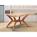 Prima 5050 Center Dining Coffee Table/Tea Table/Teapoy for Home, Office & Outdoor (Sandalwood)