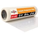 PRIMAX Carpet Protector, Self-Adhesive Carpet Protection Film, 24" x 200'