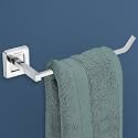 Primax Stainless Steel Napkin Ring/Towel Ring/Holder/Towel Hanger/Bathroom Accessories (Chrome) - Pack of 1