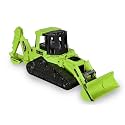 PRIME DEALS 2 in 1 Bulldozer and Excavator Construction Toy Vehicle (Excavator and Bulldozer Green)