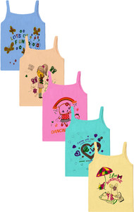 prime knits camisole for girls multicolor pack of 6