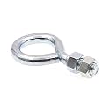 Prime-Line 9066782 Eye Bolts With Nuts, 3/8 In.-16 X 2-1/2 In., Zinc Plated Steel (20 Pack)