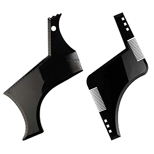 prime multipurpose beard shaper tool comb beard shaping tool comb for men home and salon use pack of 1 m1