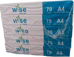 Prime Paper Wise Copier Paper Unruled A4