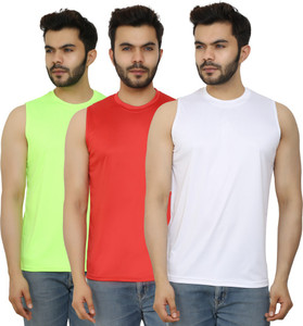 prime plus pack of 3 sando men sports gym vest combo 278 men vest