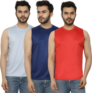 prime plus pack of 3 sando men sports gym vest combo 75 men vest