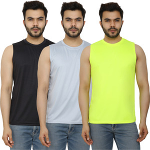 prime plus pack of 3 sando men sports gym vest combo 157 men vest