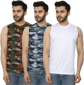 prime plus pack of 3 sando men sports gym vest combo 143 men vest