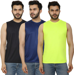 prime plus pack of 3 sando men sports gym vest combo 159 men vest