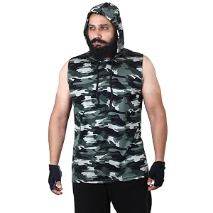 Prime Plus Sleeveless Hoodies T Shirts for
