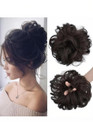 PrimeBerie Messy Hair Bun Synthetic Artificial Juda For Women And Girls, 35 Gram Bun (Brown)