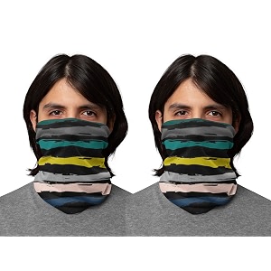 primebox men motorcycle riding face cover skin protection balaclava mask for bikers uv anti dust neck gaiter pack of 2pcs bandana