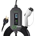 PRIMECOM Level 2 Electric Vehicle (EV) Charger (220V / 240Volt, 16Amp) Portable EVSE Smart Electric Car Charger, 30', 40', and 50 Feet Lengths (NEMA L6-30P, 50 Feet)