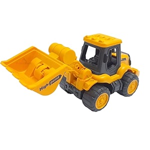 unbreakable funny cartoon pull back friction power diecast toy vehicle push and go crawling toys for boys and girl39s kids 3 years multicolor lefan-jcb