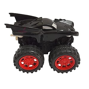 unbreakable funny cartoon pull back friction power diecast toy vehicle push and go crawling toys for boys and girl39s kids 3 years multicolor black-monester