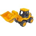 Unbreakable Funny Cartoon Pull Back Friction Power diecast Toy Vehicle Push and Go Crawling Toys for Boys and Girl's Kids, 3 Years (Multicolor) (LEFAN-JCB)